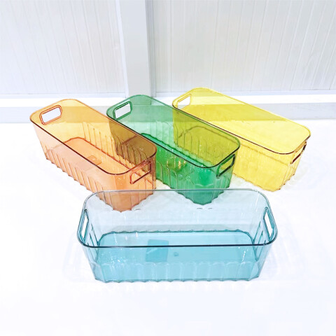 Canasto organizador acrílico de colores (OW175) Canasto Organizador Acrílico De Colores (ow175)