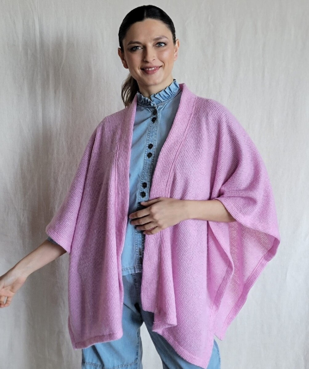 Ruana Cerdeña - Rosa 