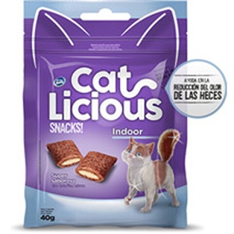 SNACK CAT LICIOUS INDOOR 40 G Unica