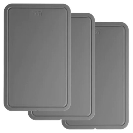 Tabla de Corte Set 3 Unidades 32x20 cm Gris Legacy Berghoff Tabla de Corte Set 3 Unidades 32x20 cm Gris Legacy Berghoff