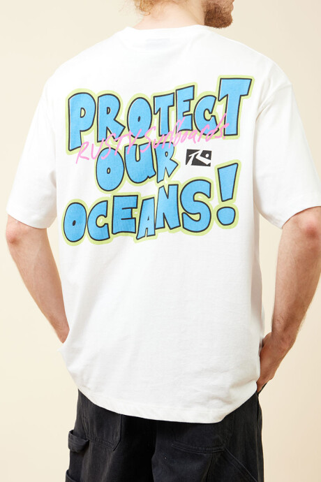 T-SHIRT MINGUS RUSTY Blanco