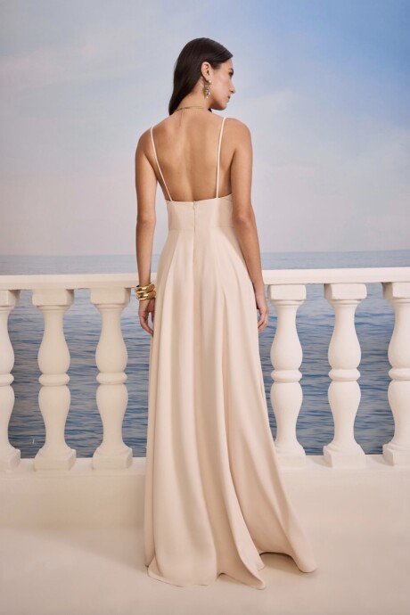 Vestido Laureth Beige