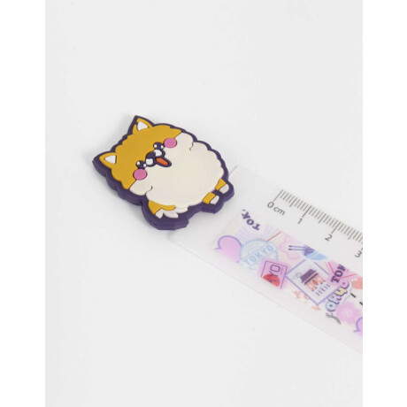 Regla Con Topper ''Tokyo'' Combinacion Multicolor