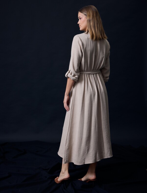 Vestido Maxi BEIGE