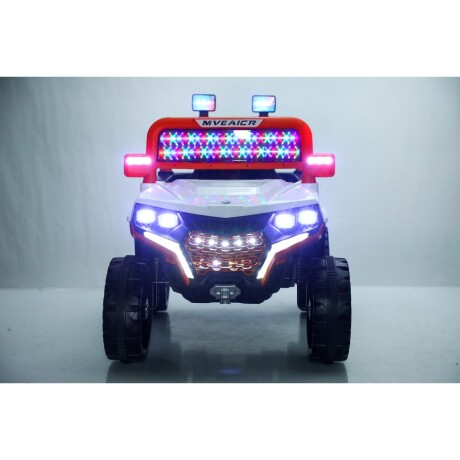 Jeep Bebesit a Bateria Utv 568 BLANCO-NARANJA