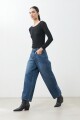 Jean Tove barrel jean medio
