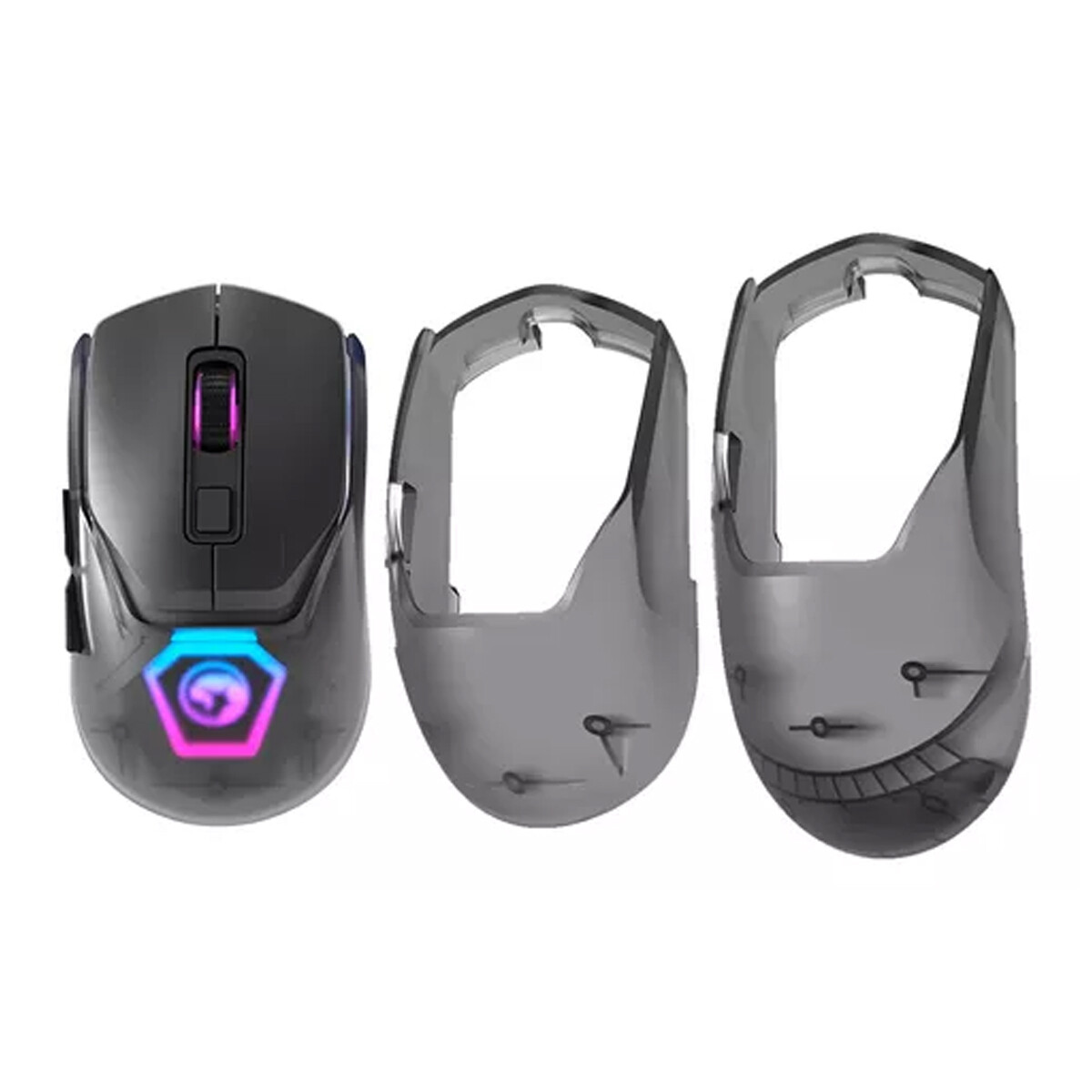 Mouse Marvo Zfit Pro - MOUSE MARVO ZFIT PRO RGB NEGRO 