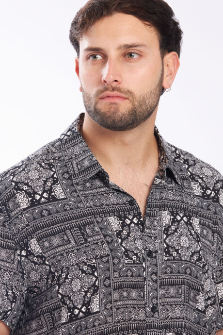 CAMISA MAFA DIXIE Negro