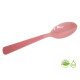 Cuchara Biodegradable x10 Unidades Rosado