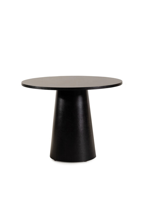 Catarina MESA COMEDOR CATARINA MADERA NEGRA DIAM100