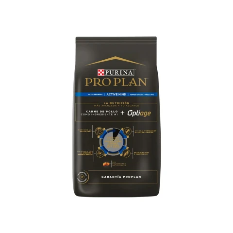 Pro Plan Active Mind Pequeño 3kg | Salud Cognitiva Pro Plan Active Mind Pequeño 3kg | Salud Cognitiva