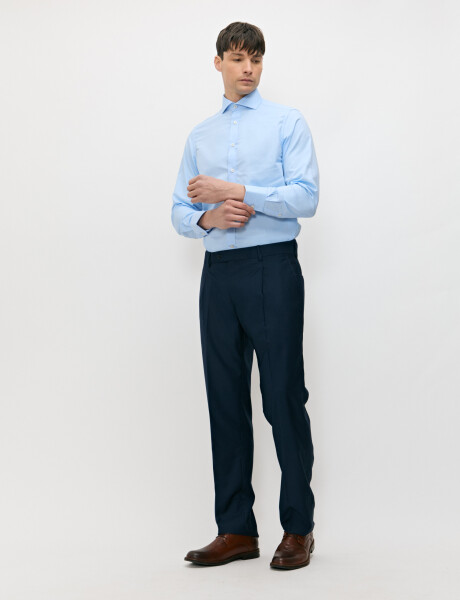 080972 PANTALON HARRINGTON LABEL Azul