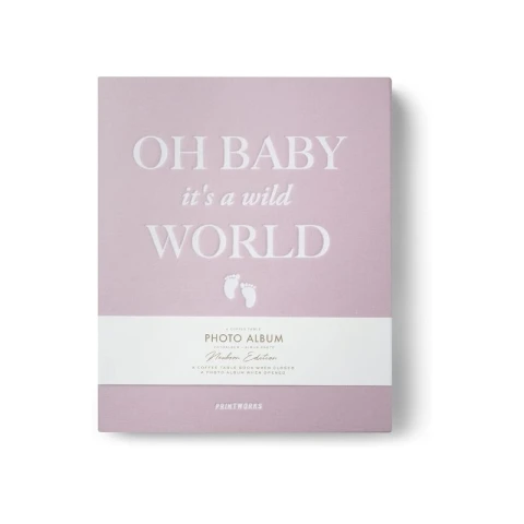 PRINTWORKS ALBUM DE FOTOS BABY ROSA LARGE PRINTWORKS ALBUM DE FOTOS BABY ROSA LARGE