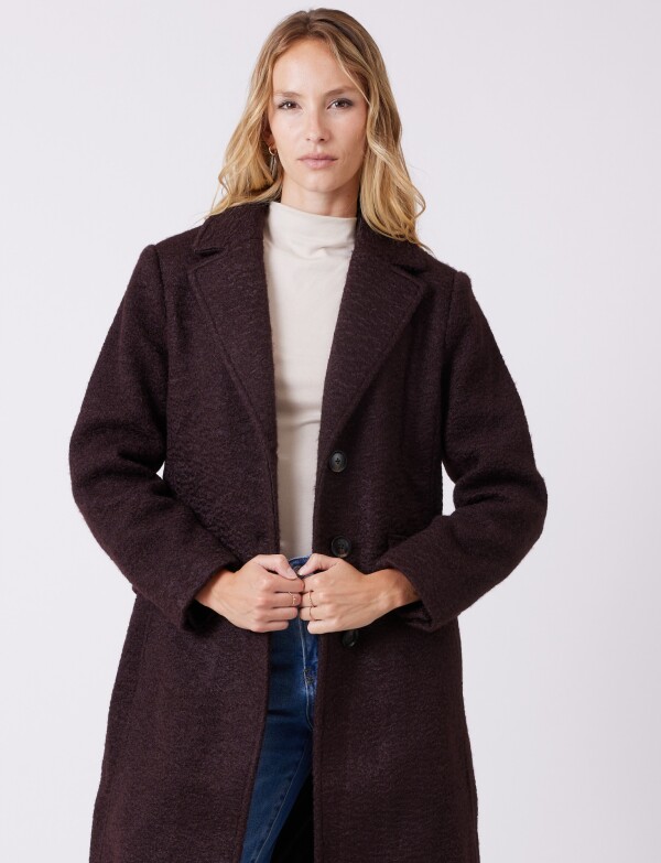 Tapado Largo Boucle MARRON