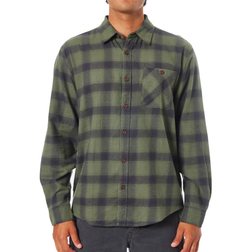 Camisa Katin Derek Flannel - Verde Camisa Katin Derek Flannel - Verde
