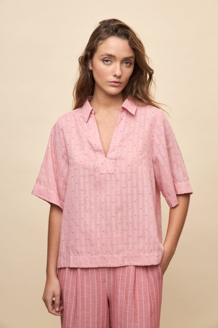 BLUSA WHATS Rojo