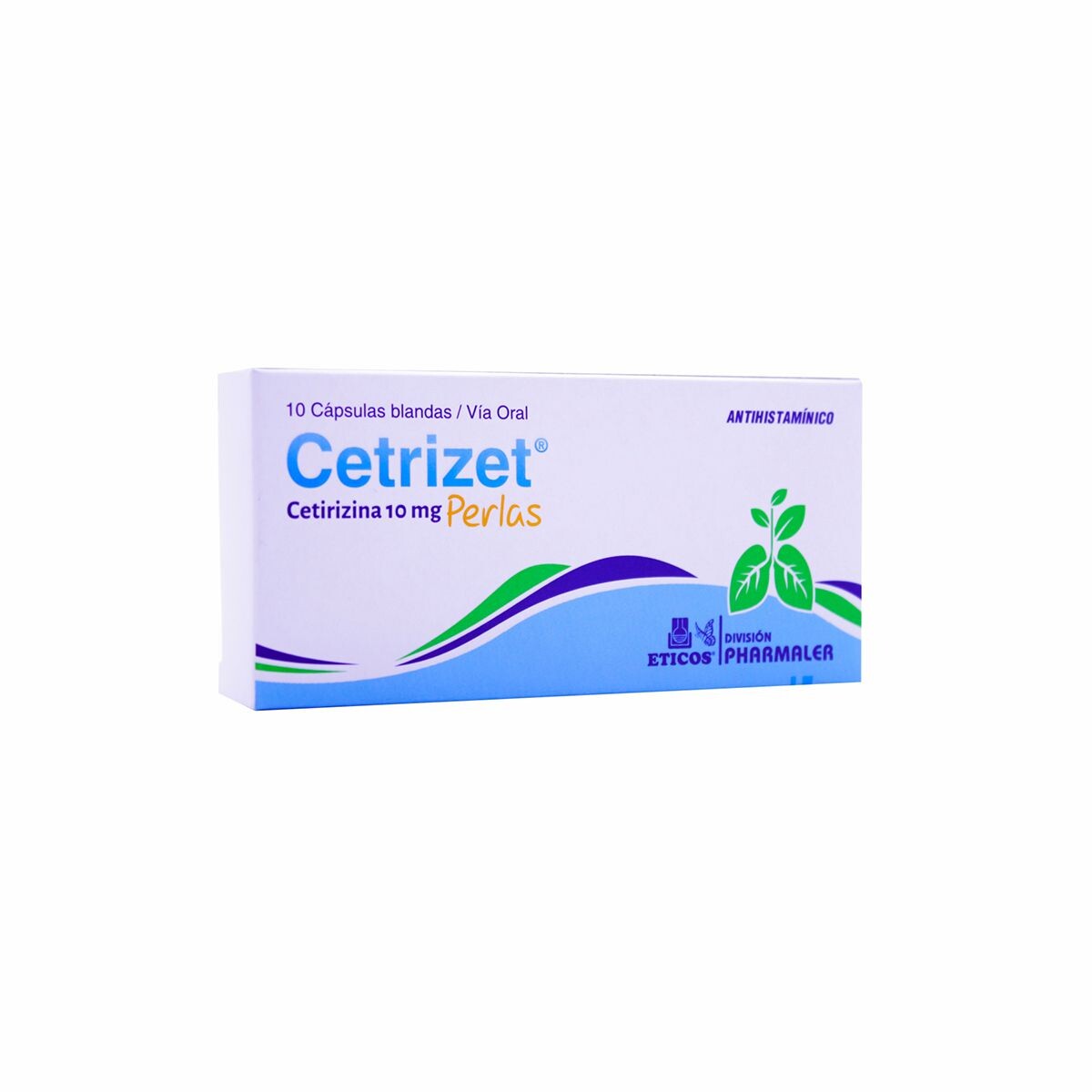 CETRIZET PERLAS CJ X 10 CAPS. BLANDAS 
