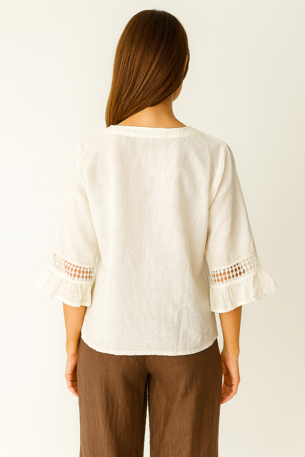 Blusa Surnia Marfil / Off White