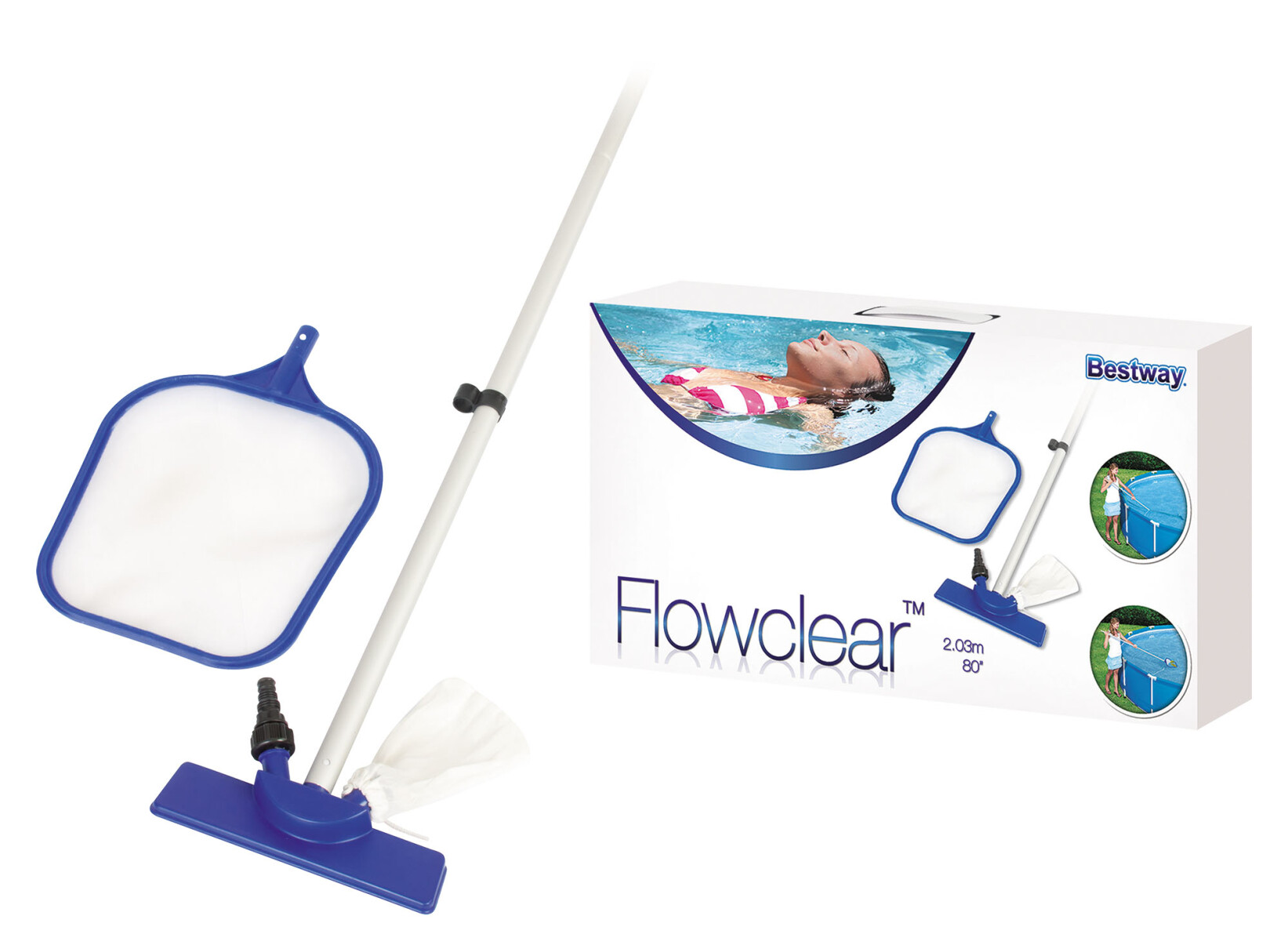 Kit de mantenimiento de piscinas Bestway 