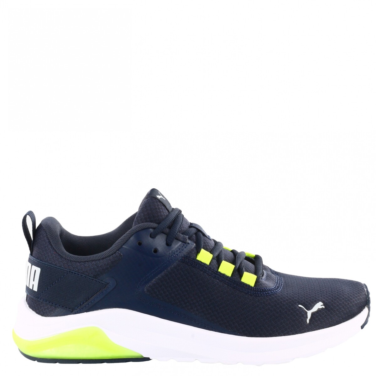 Championes de Hombre Puma Electron E - Azul Marino - Verde Lima 