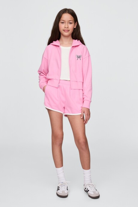 Canguro Con Cierre Niña May Pink