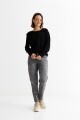 Sweater hilo metálico NEGRO