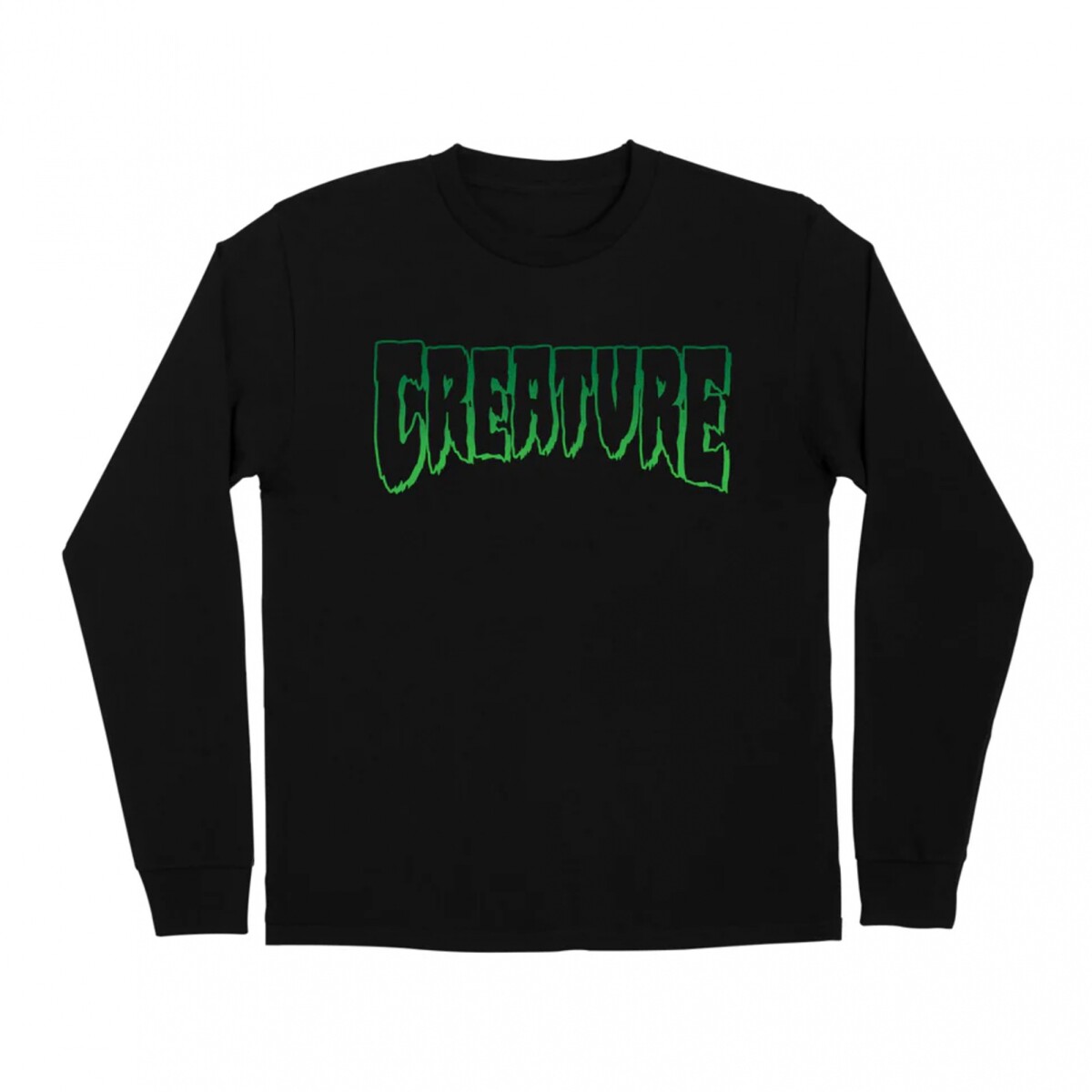 BUZO CREATURE OUTLINE CREW - Black 