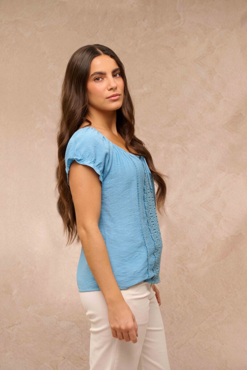BLUSA CAMILA VERDE AGUA BLUSA CAMILA VERDE AGUA