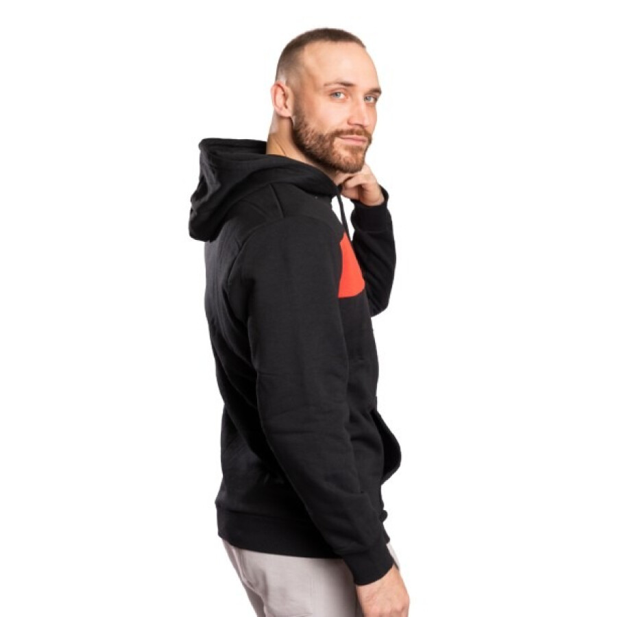 LENERGY CANGURO FELPA BLACK/RED