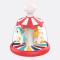 Carrusel Giratorio Rojo