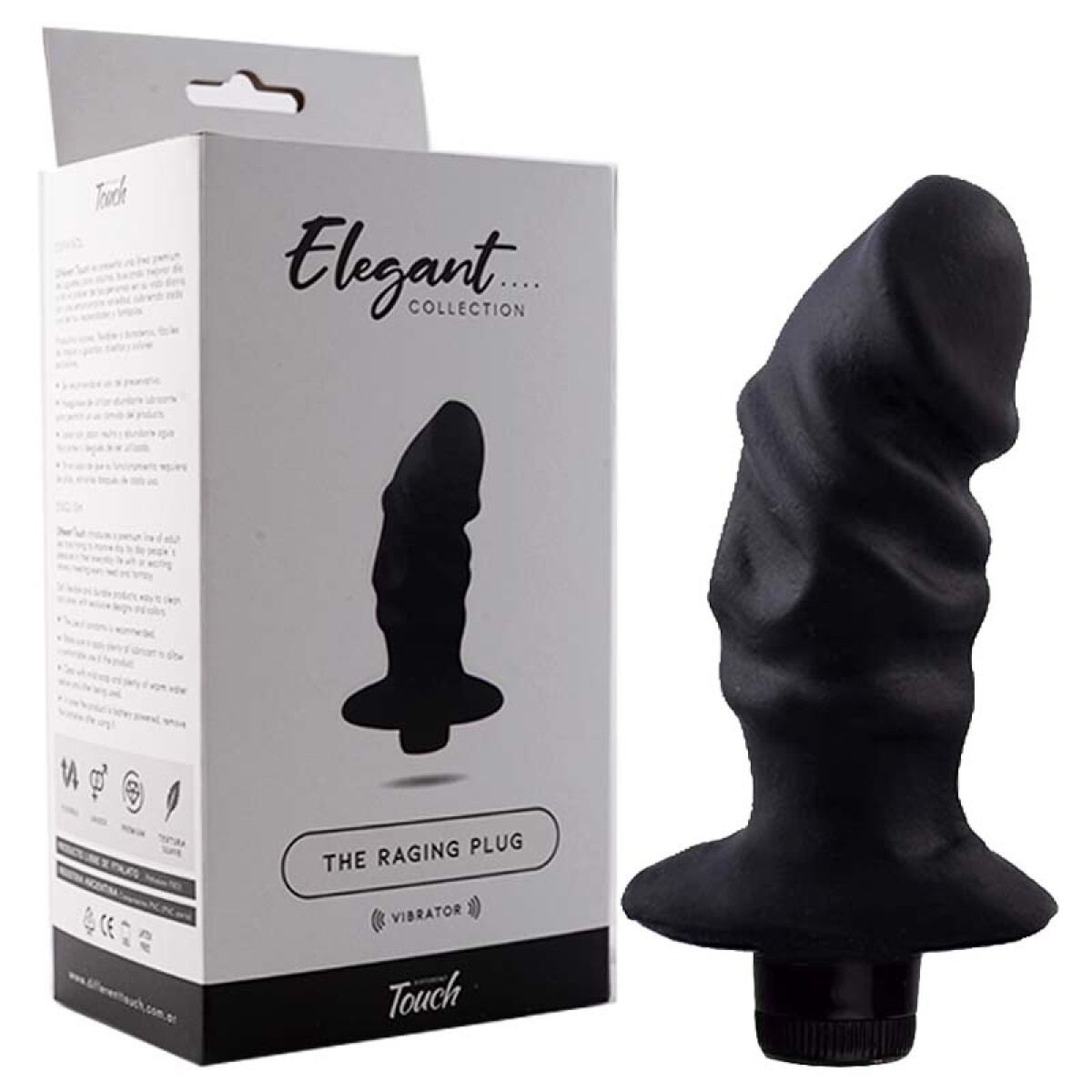 Personal Trainer Texturado Con Micro Vibro - Negro 