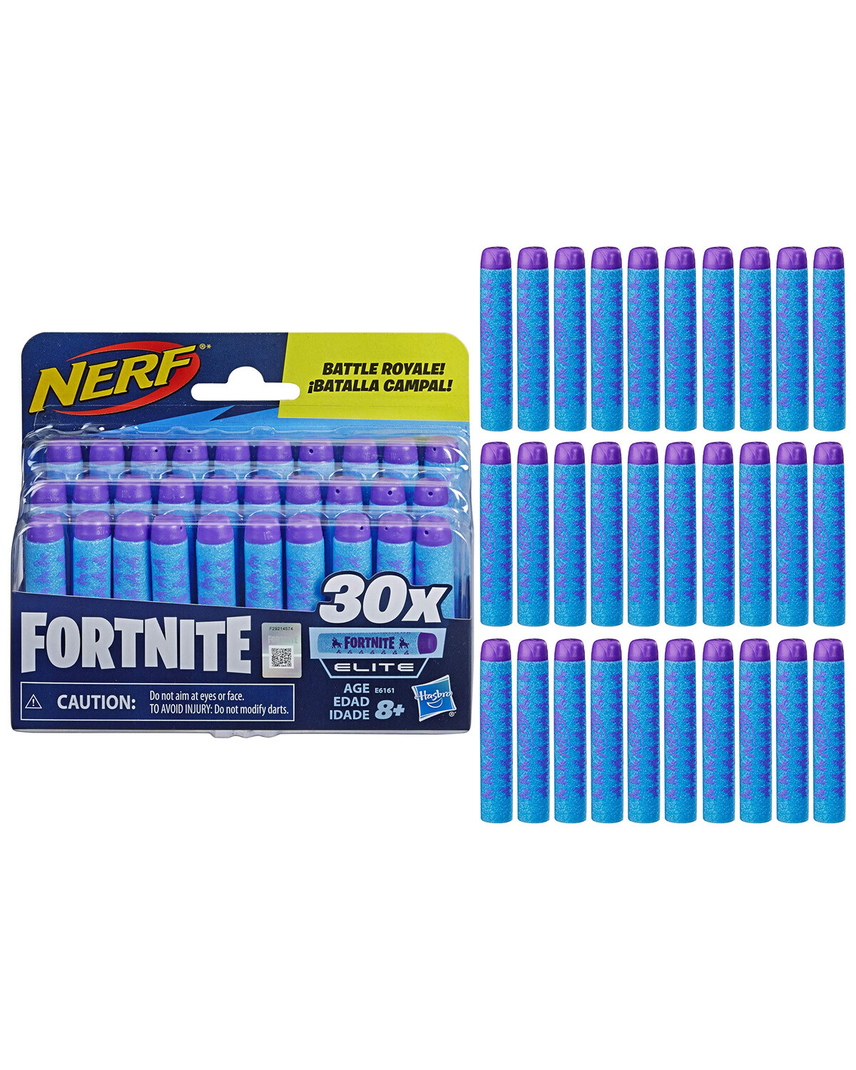 Repuesto 30 dardos Nerf Elite Fortnite — Electroventas