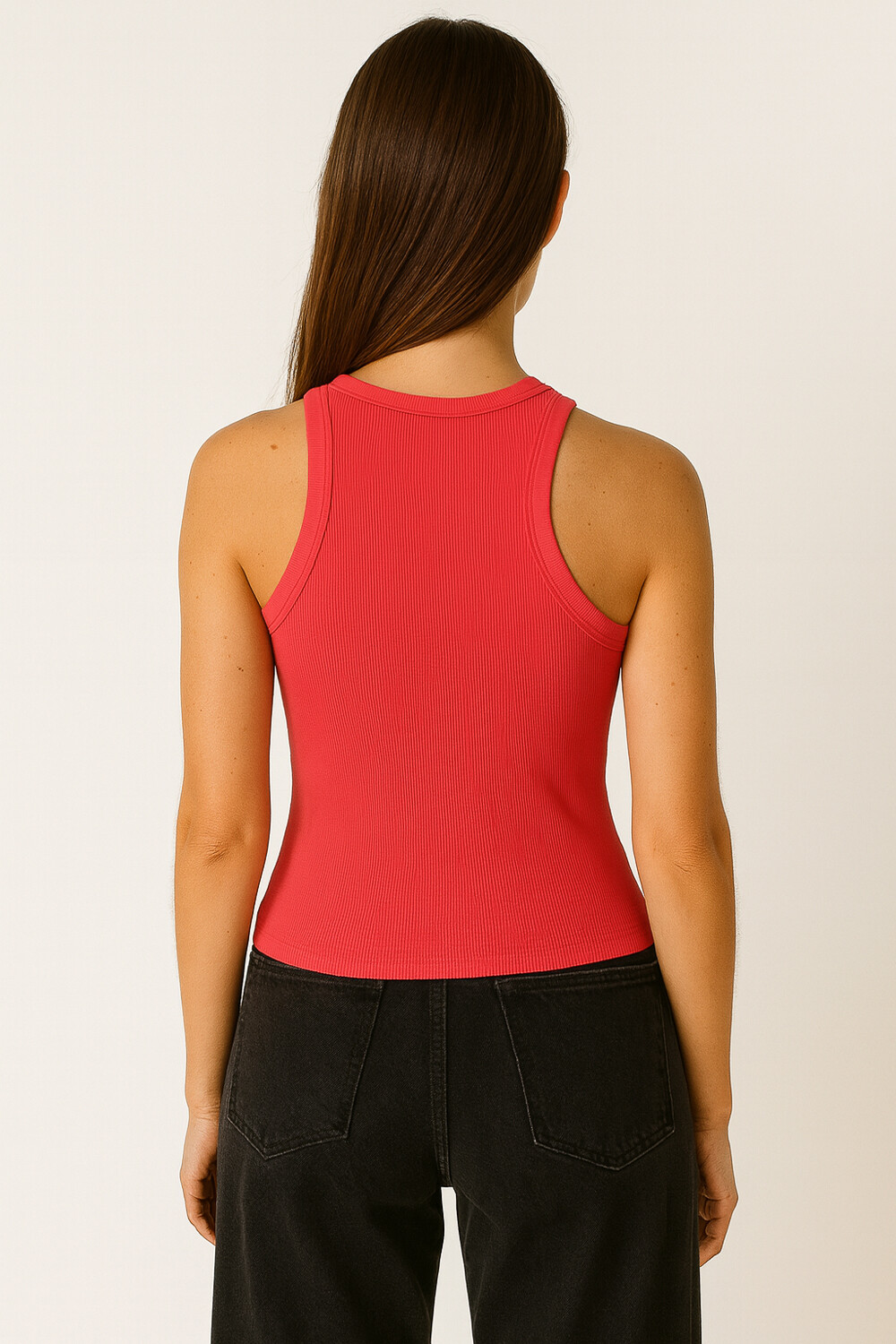 Musculosa Etherem Rojo Coral