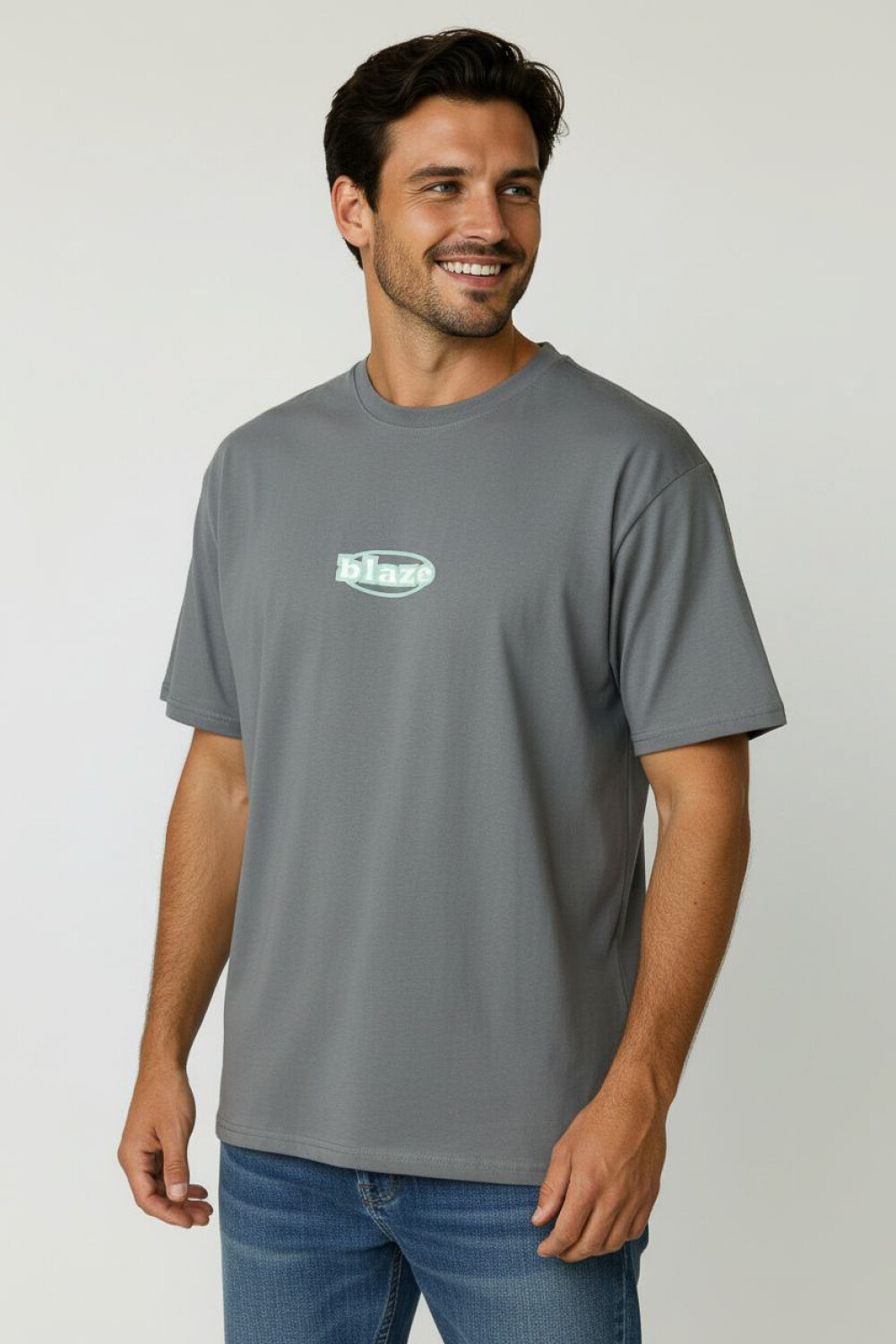 Remera Vessar Gris Medio