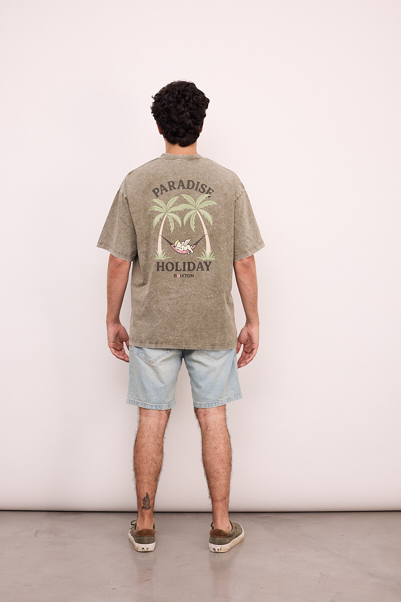 Camiseta Oversize Ángel Brixton Verde