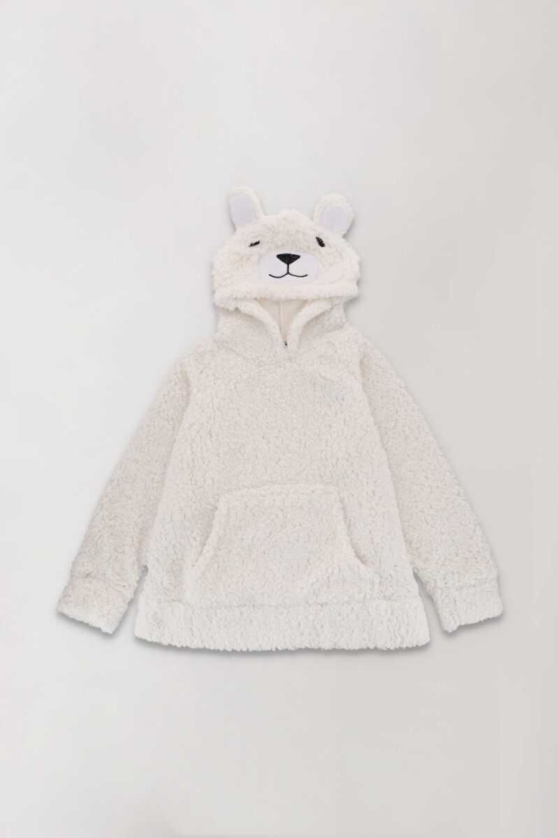 CANGURO OSO NIÑA - BEIGE 