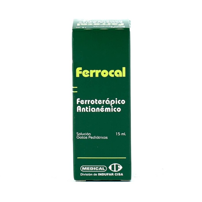 FERROCAL GOTAS CJ X 15 ML. única