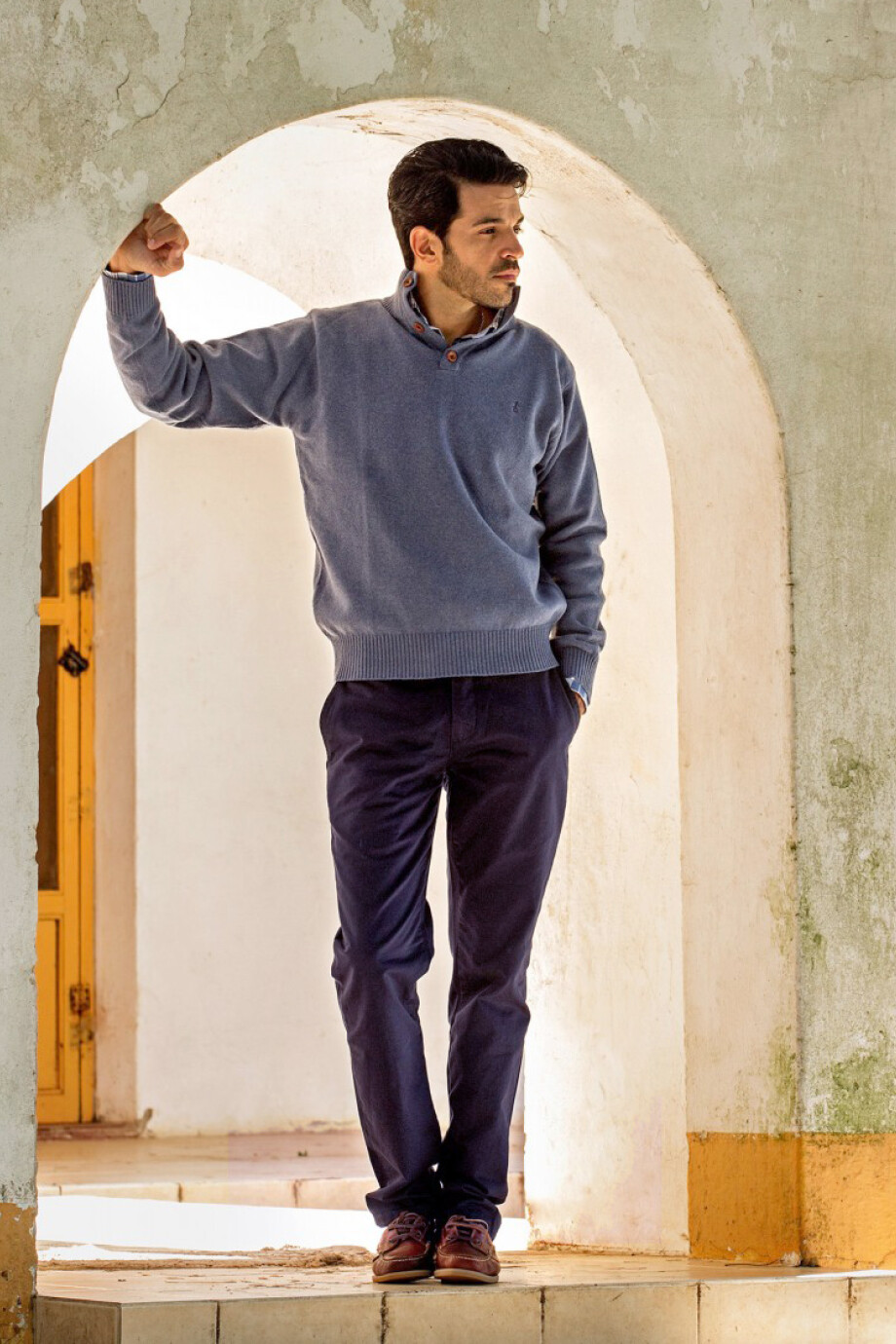 Pantalón clásico Tranquera Azul