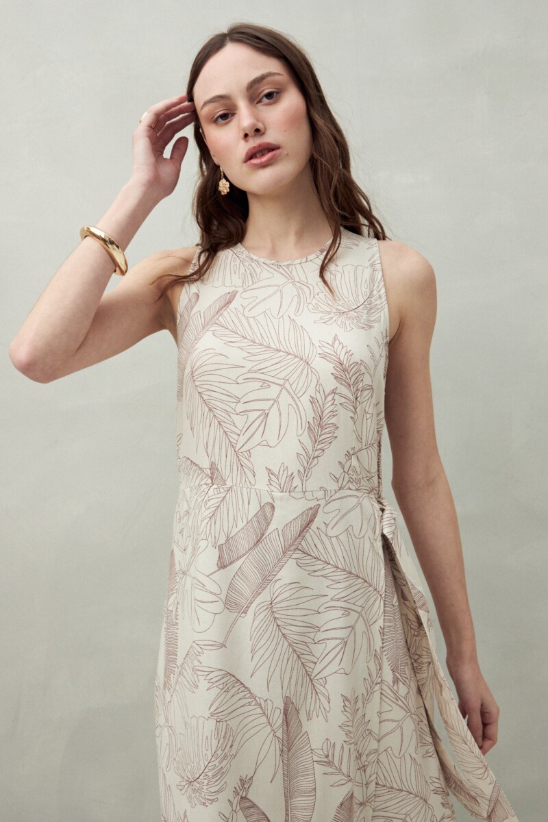 VESTIDO LAGARDE Caqui