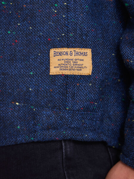 OVERSHIRT TURKU MARINO BOUTONE