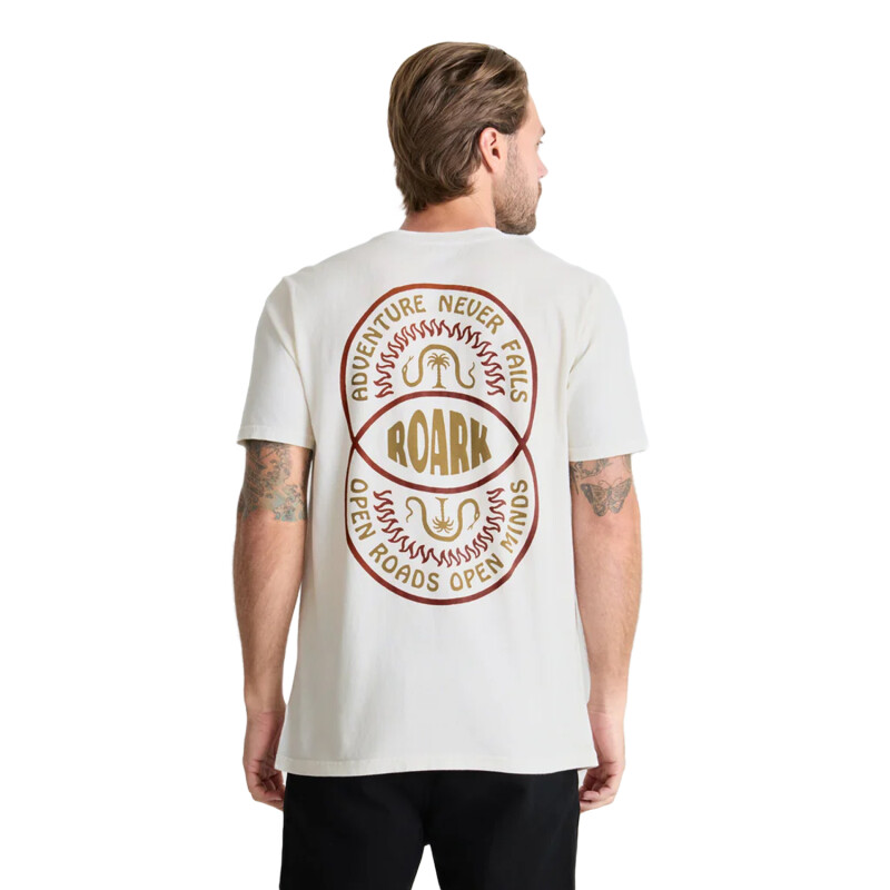 Remera Roark Palm Snake - Blanco Remera Roark Palm Snake - Blanco