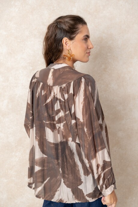 CAMISA BELMA Chocolate