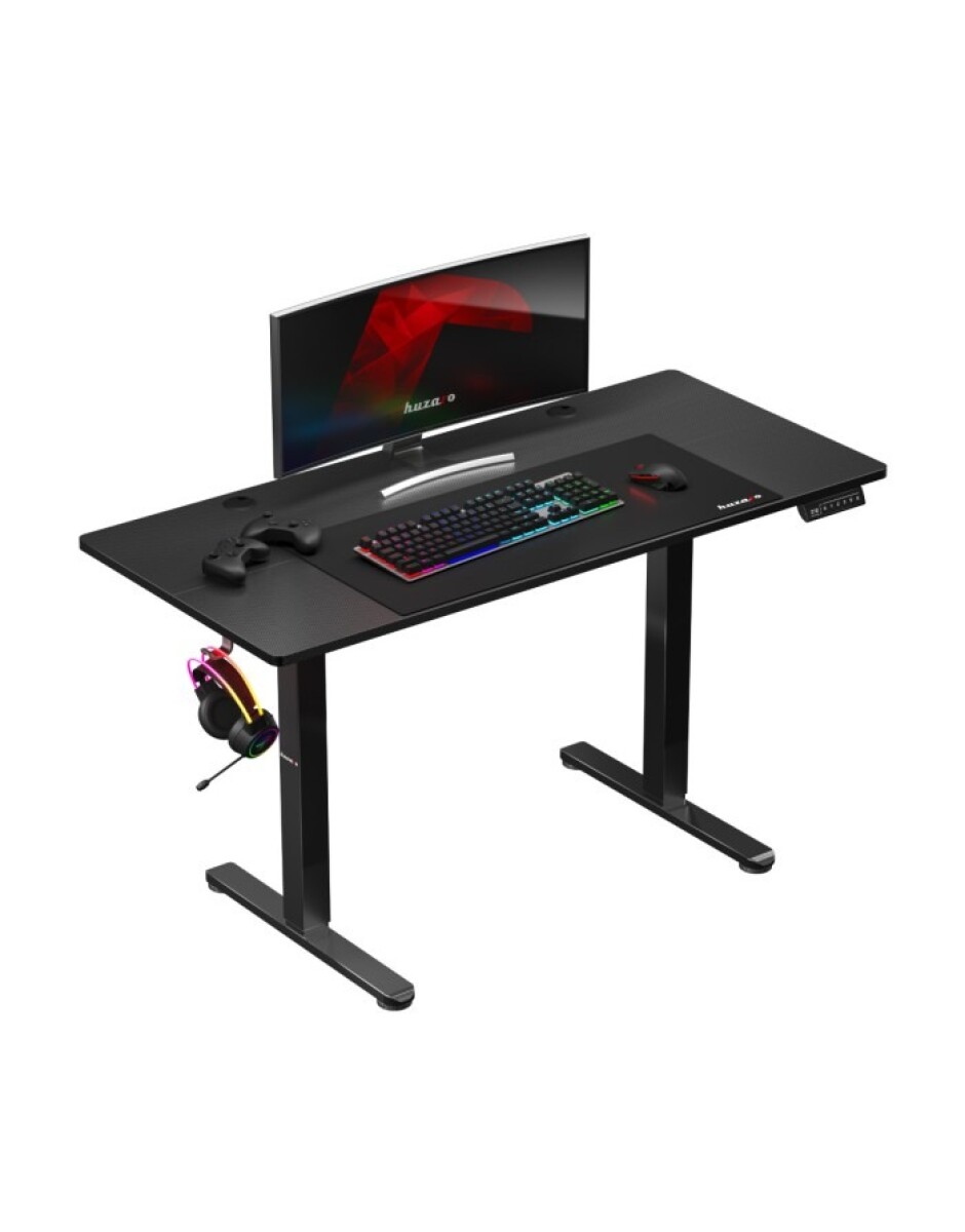 HUZARO HZ-HERO 8.2 MESA GAMING ELEVABLE BLACK - Huzaro Hz-hero 8.2 Mesa Gaming Elevable Black 