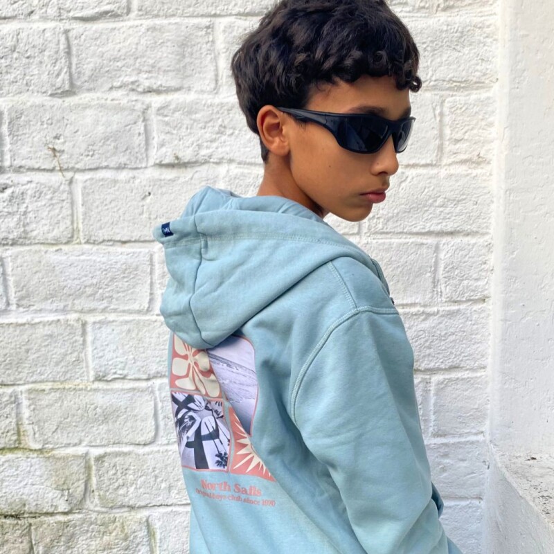 Campera con Estampa N+ Verde