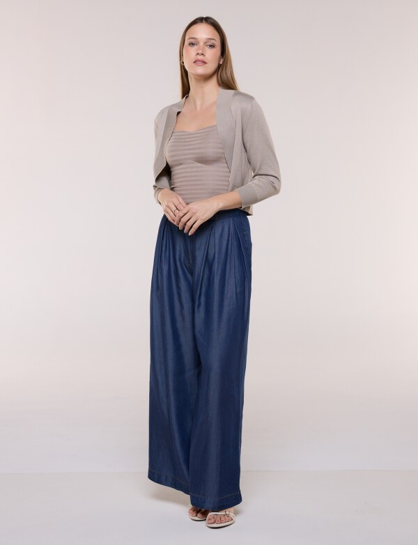 Bolero Clásico BEIGE OSCURO