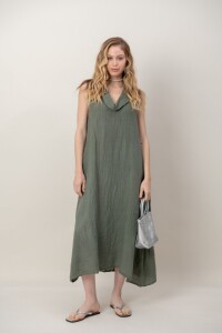 VESTIDO KAILANI Verde Seco