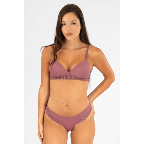 Triangulo granate Rosa antique