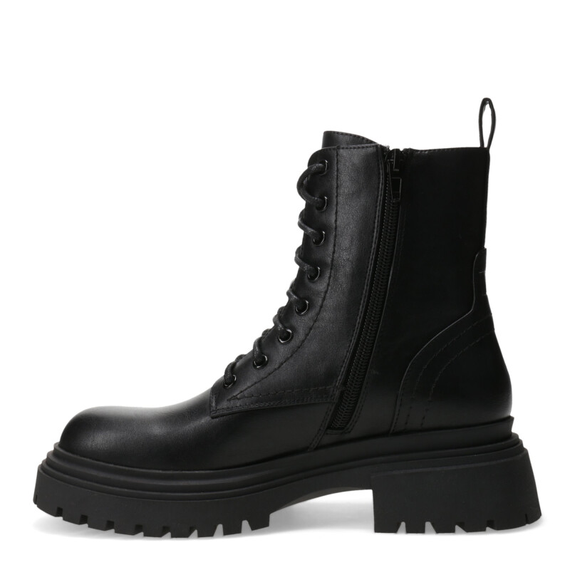 Botas de Mujer Miss Carol THAI acordonada y con cierre Negro