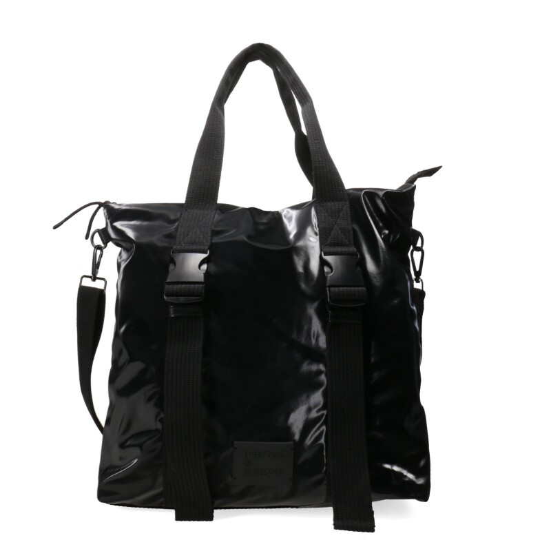 Bolso Miss Carol Bexa Material Charol Negro