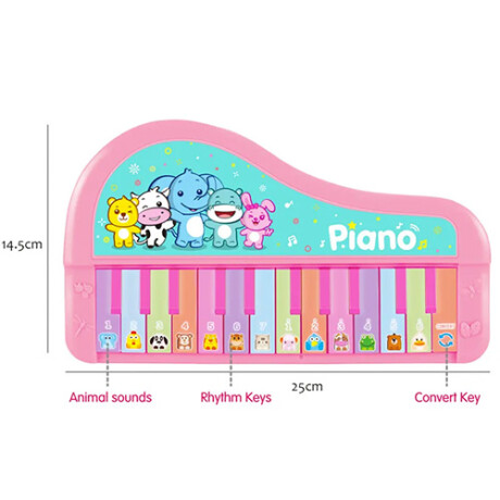 Mini Piano Infantil con Sonido de Animales 001